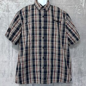 Harley-Davidson Plaid Button Down Shirt Sz 3XL